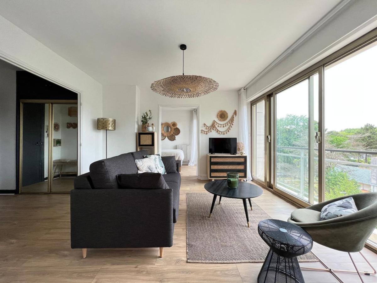 Residence De L'Hermitage, T2 Avec Parking Le Touquet Exteriör bild