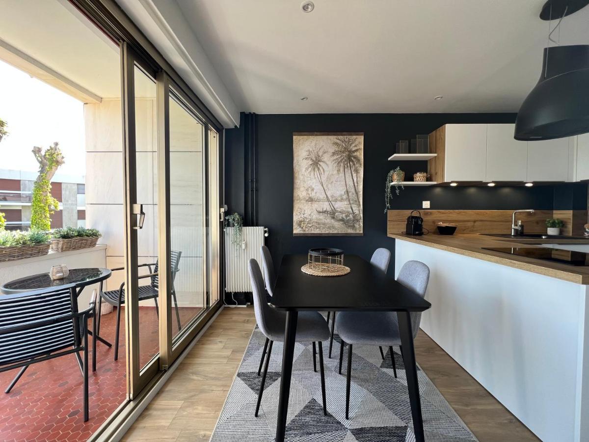 Residence De L'Hermitage, T2 Avec Parking Le Touquet Exteriör bild